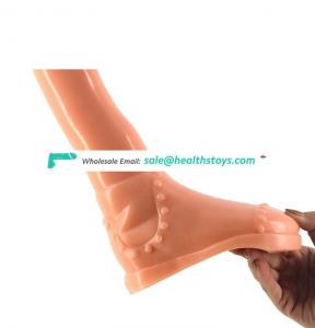 Ass Toys Anal - FAAK foot shape dildo butt plug for ass sex toys rubber penis novelty anal  plug realistic